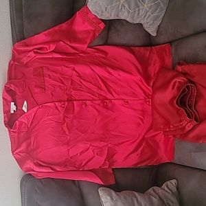 Morgan Taylor Silky satin PJS set